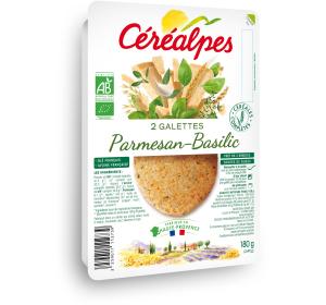 GALETTES PARMESAN BASILIC