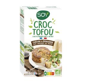 CROQUE CHEVRE EPINARD