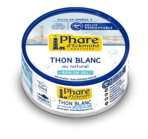 THON BLANC AU NATUREL-50% SEL