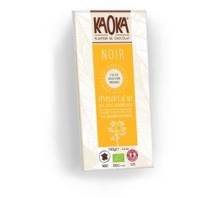 CHOCOLAT NOIR 70%  ECLATS CARAMELISÉS