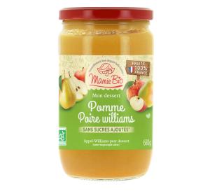 COMPOTE POMMES POIRES 680GR