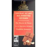 CHOCOLAT AU LAIT AUX NOISETTES ENTIERES