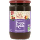 COMPOTE POMMES MYRTILLES 680GR