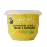 HOUMOUS LENTILLE CORAIL CORIANDRE