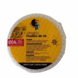 FEUILLE DE RIZ BLANC 22 CM