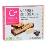 BARRE CÉRÉALES BANANES CHOCO NOIR